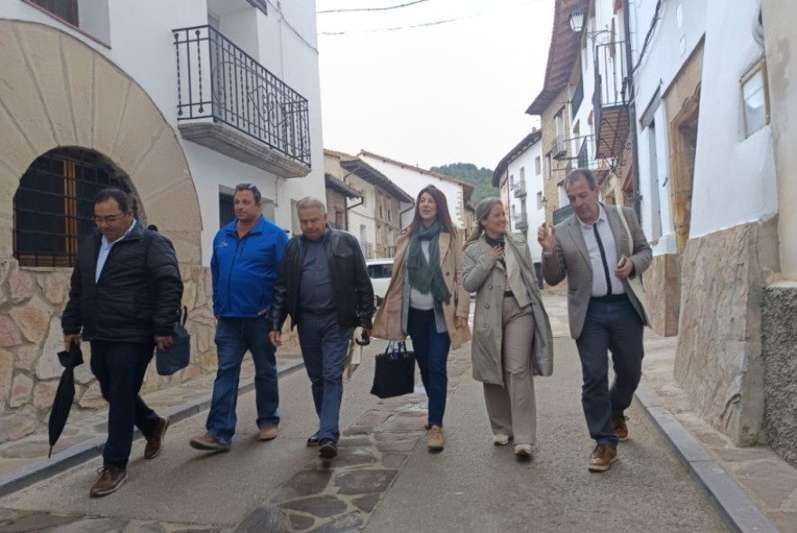La Comisión de Pequeños Municipios y Despoblación de la FAMCP aborda en Linares de Mora los principales desafíos de estos núcleos