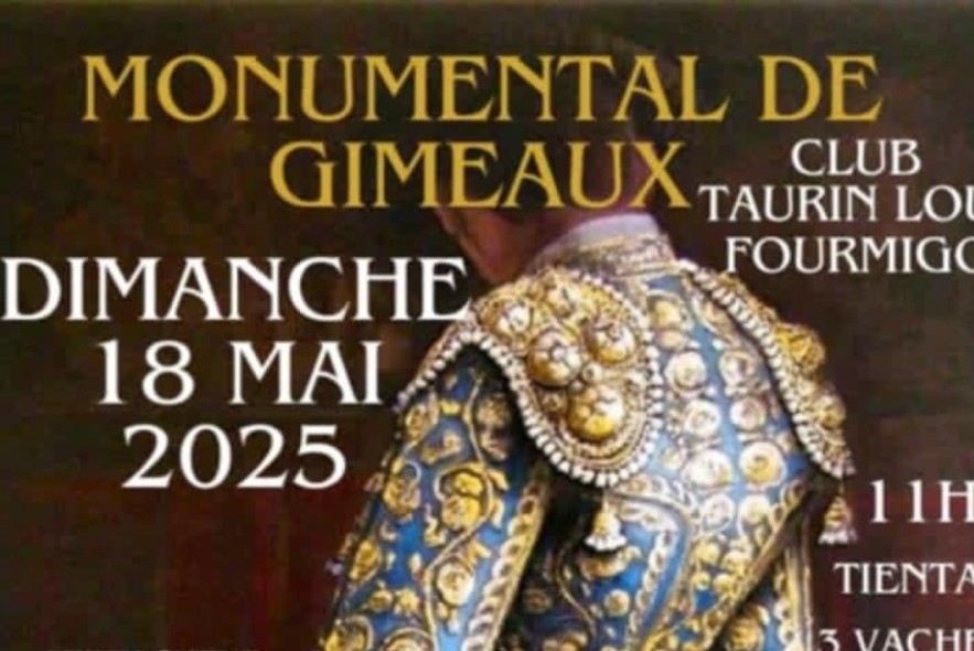 Tomás González torea el próximo domingo en la Monumental de Gimeaux