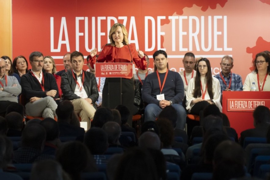 Pilar Alegría: “No ha habido gobierno del PP en Aragón que haya superado los cuatro años”