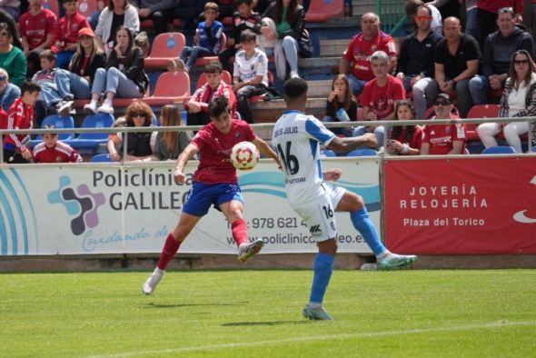 El primer asalto del 'play-off' de ascenso deja al CD Teruel con todo abierto para la vuelta en Palma (1-1)
