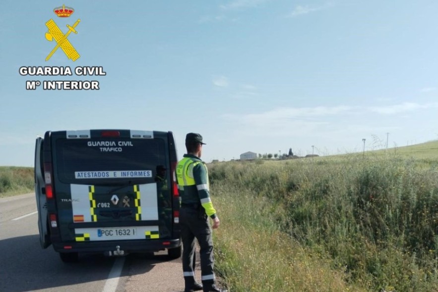 La Guardia Civil de Teruel investiga a un conductor como presunto autor de un delito de abandono del lugar, como consecuencia de un siniestro vial