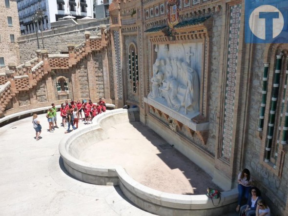 La fuente de la Escalinata se pondrá  en funcionamiento tras la Vaquilla