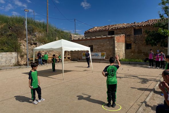 El Club Petanca Pilar se erige campeón de  Aragón en la Fresneda