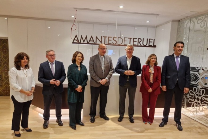 Inaugurados los nuevos espacios de acogida del Mausoleo de los Amantes tras su remodelación con fondos del Fite
