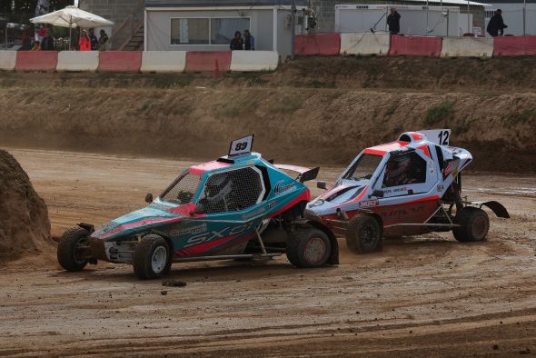 David Herrero termina cuarto en la primera cita del Campeonato de España de Autocross
