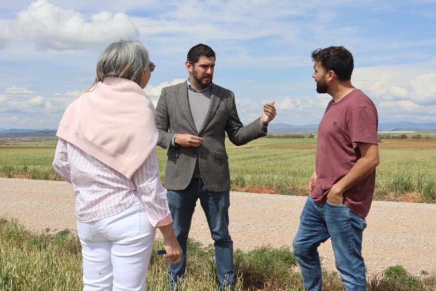 Nolasco le pide a Azcón que “plante cara” en Bruselas a “la burocracia que arruina al campo”