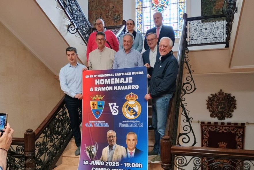 Los veteranos del Madrid jugarán en Teruel en homenaje a Ramón Navarro y Santiago Rueda
