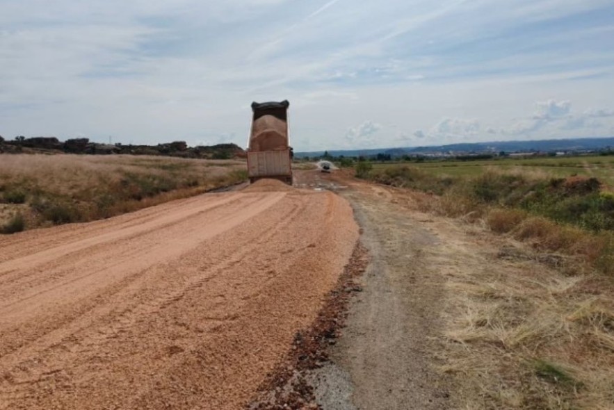 700.000 euros de inversión arreglan la vía de la Cooperativa al circuito alcañizano