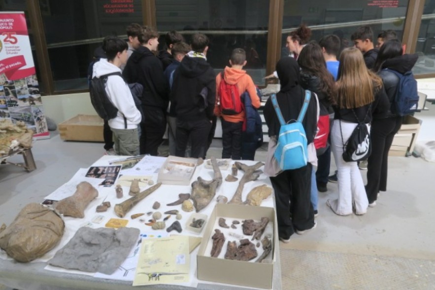 La Fundación Dinópolis celebra el Día Internacional de los Museos con charlas y visitas educativas y el acceso libre a su último libro publicado