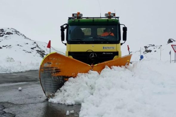 Carreteras asegura que no piensa cerrar el parque de maquinaria de Cantavieja