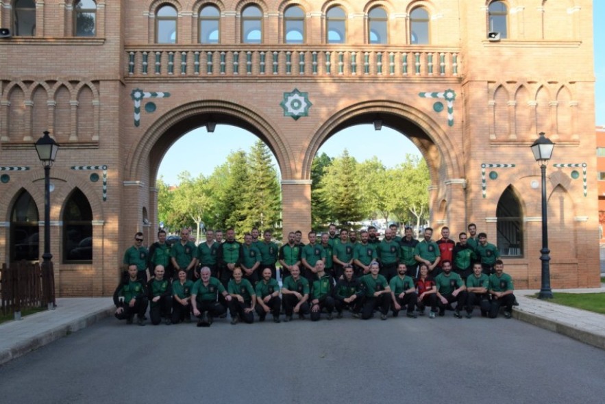 La Guardia Civil de Teruel acoge el Plan Específico de Instrucción de los Greim de Aragón y Navarra
