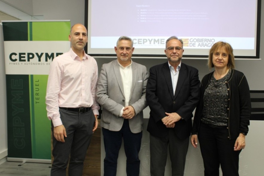 Cepyme Teruel impulsa la digitalización de las pymes con una jornada sobre facturación electrónica y registro horario