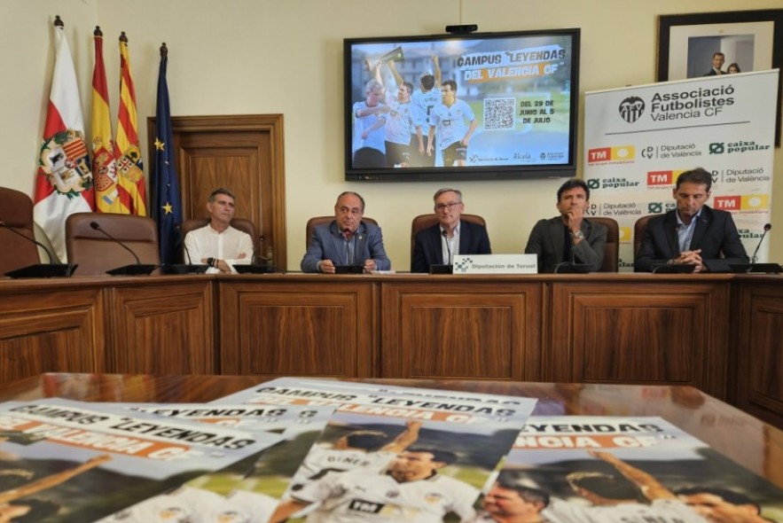 La Colonia Polster acogerá este verano el Campus Leyendas del Valencia CF