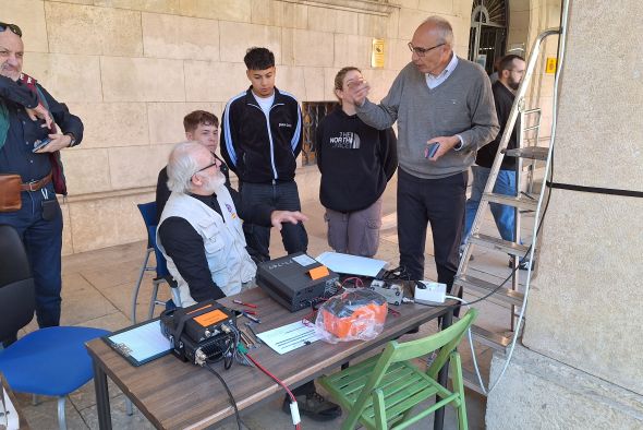 Teruel fue sede de la demostración de la red de radioemergencias