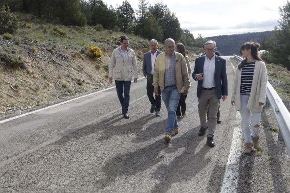 La mayor inversión de la DPT en carreteras arreglará el tramo entre Tramacastilla y Villar