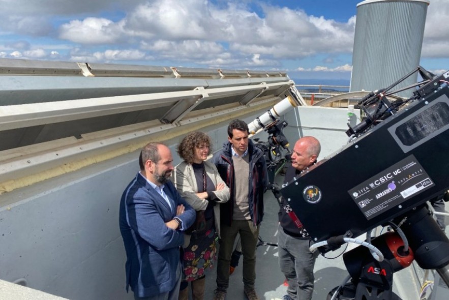 Arrakihs comienza su investigación en el Observatorio Astrofísico de Javalambre
