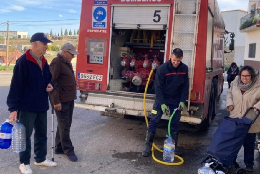 El agua vuelve a no ser apta para el consumo en La Codoñera y las pedanías de Valmuel y Puigmoreno 