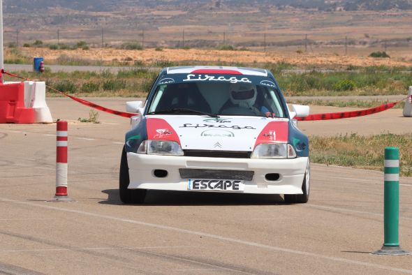 Samper de Calanda acoge la segunda cita del Campeonato de Aragón de Slalom