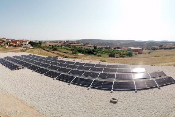 La comunidad energética de Monforte de Moyuela ya vierte electricidad a la red eléctrica