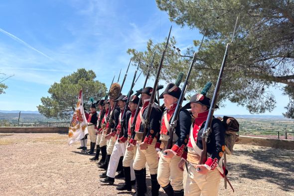 Alcañiz rememora la Batalla de 1809 con un emotivo homenaje en el Santuario de Pueyos