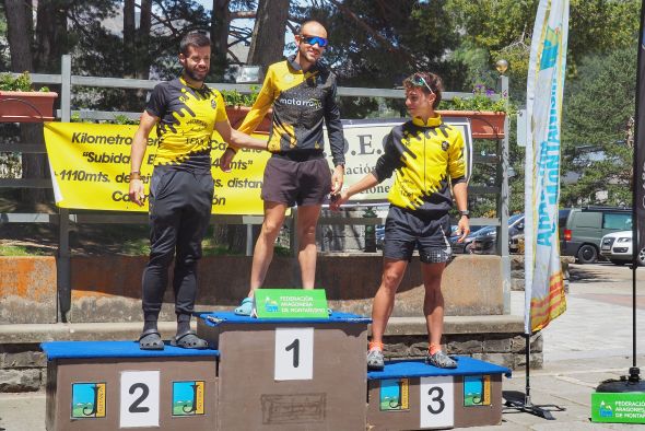 Matarraña Team domina sin titubeos el autonómico de subida vertical