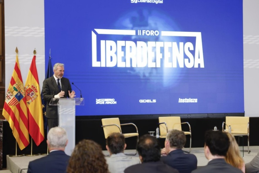 Azcón apuesta por que el Fite incluya inversiones en la industria de la defensa