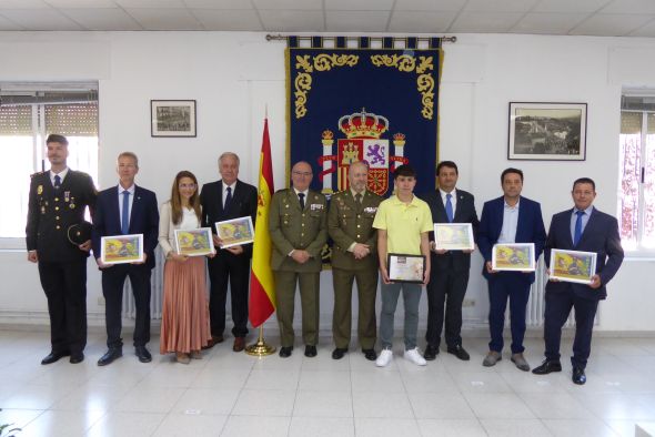 La Subdelegación de Defensa reconoce la colaboración de las instituciones turolenses