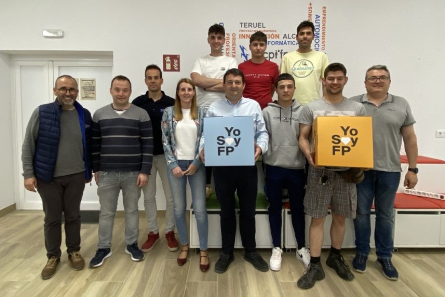 Alcañiz felicita a los alumnos del CPIFP tras  su éxito en Aragón Skills