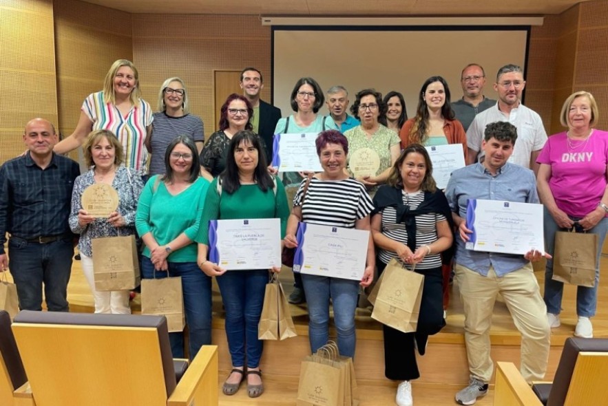 La Comarca entrega los distintivos Sicted a los empresarios turísticos por su compromiso con la calidad