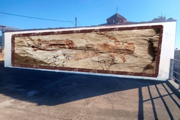 Alacón reproducirá sus principales pinturas rupestres en algunas fachadas