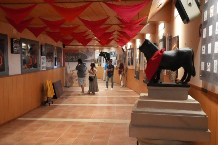 El 80 por ciento de los visitantes del Museo de la Vaquilla son de Teruel