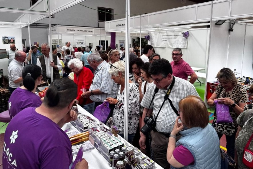 Los visitantes responden en la recta final de la V Feria del Azafrán de Monreal del Campo