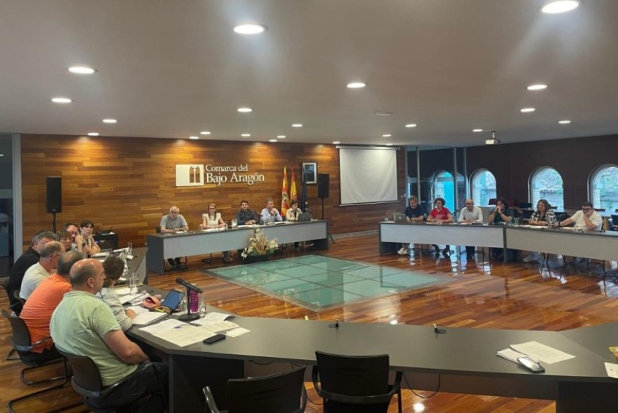 El parque de la avenida Aragón de Alcañiz ya está listo y abrirá tras el premio de MotoGP