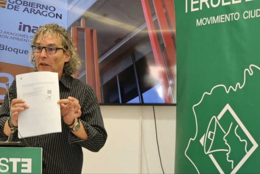 Teruel Existe denuncia que el Inaga “ayuda a aprobar hasta los proyectos de renovables desestimados”