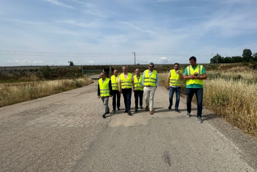 La Diputación de Teruel arreglará la carretera TE-V-7001 de Jatiel a La Puebla de Híjar con una inversión inicial este año de 300.000 euros