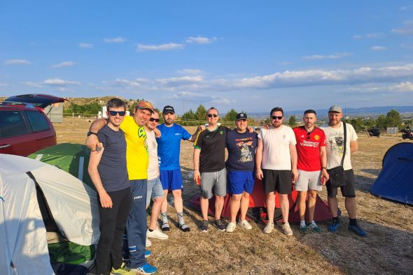 No hay camas en 100 kilómetros a la redonda de Alcañiz y  la acampada oficial está casi agotada por el tirón de la MotoGP