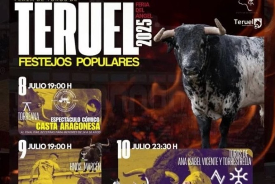 Variedad en los festejos populares de la Feria  del Ángel de Teruel