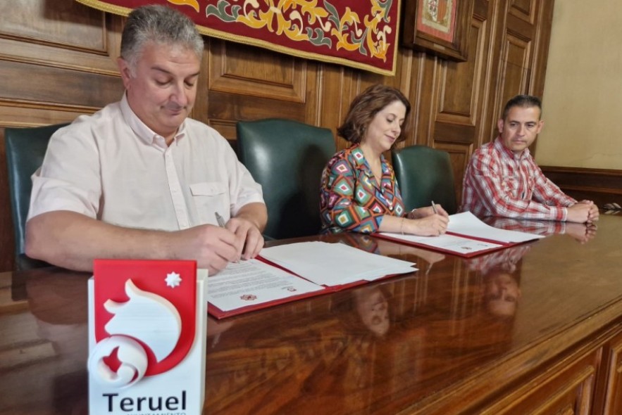 El Ayuntamiento de Teruel aporta 130.000 para el convenio con Interpeñas para seguir fomentando la Vaquilla