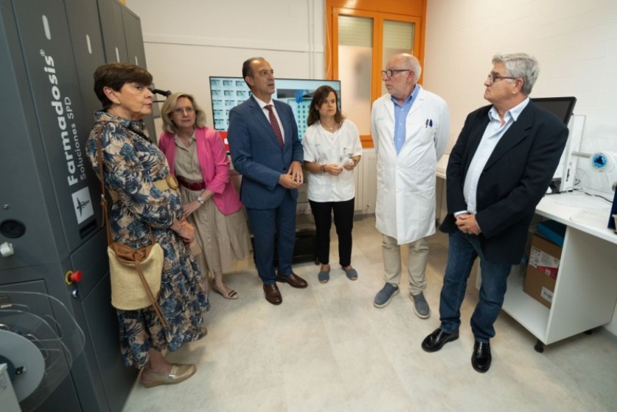El Hospital San José de Teruel automatiza el reparto de medicación a personas que viven en residencias