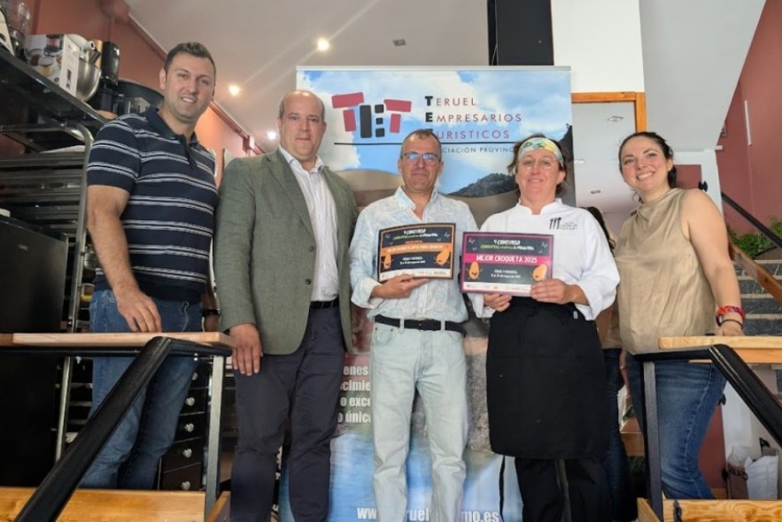El Taller de Cocina mezcla ternasco y primavera en una croqueta de premio