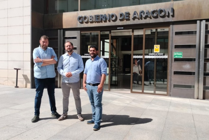 El PSOE insiste y vuelve a pedir al Gobierno de Aragón ayudas para los afectados  por el derrumbe de la calle San Francisco