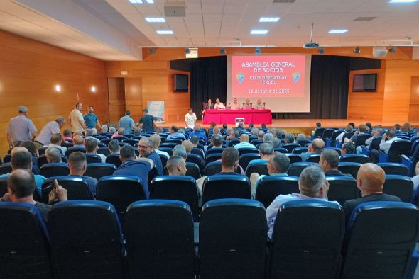 La Asamblea del Teruel aprueba 1,1 millones en su vuelta a Primera RFEF