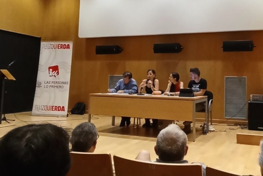 IU alerta del impacto socioambiental  de la macrogranja  de Pini en Alcañiz