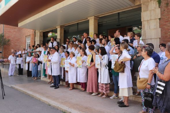 Facultativos del Obispo Polanco secundan la huelga por el Estatuto Marco