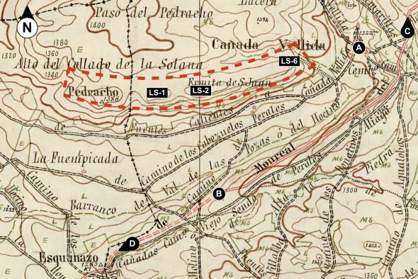 La Loma de la Solana, el sistema fortificado más extenso excavado en Aragón