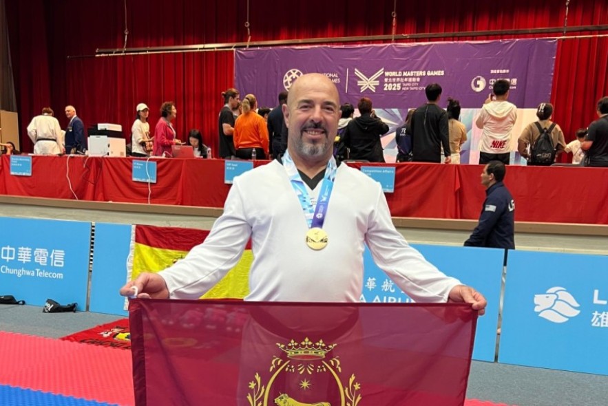 Ramón Benítez, campeón del mundo de taekwondo en categoría máster: “A mí basta que algo me dé miedo para enfrentarme a ello, no huyo”