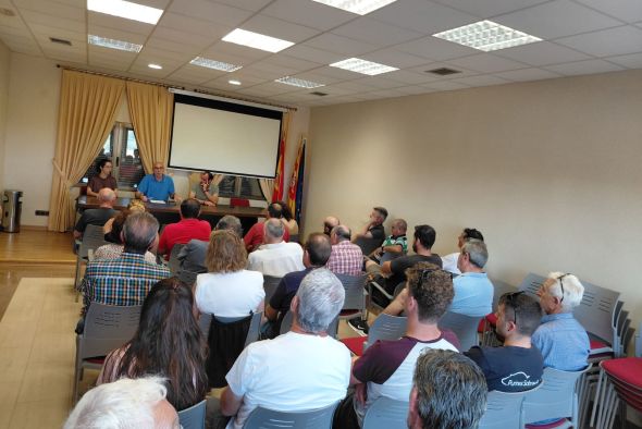 El IAA inicia la reparación de la toma de agua de Vinaceite, Azaila y Almochuel