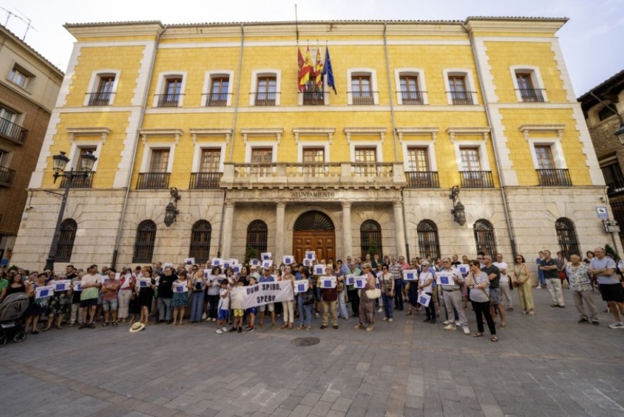 Admitida a trámite la demanda de los afectados por el derrumbe de la calle San Francisco contra el Ayuntamiento de Teruel