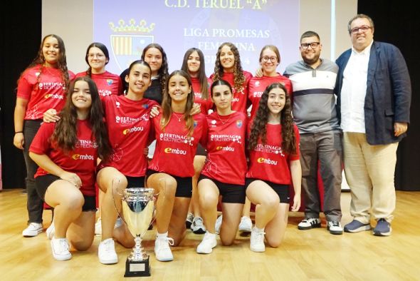 Los equipos de Teruel son reconocidos con  merecidos premios