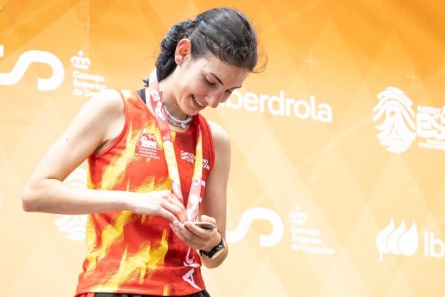 Judith Soriano, plata en el Campeonato de España de Kilómetro Vertical
